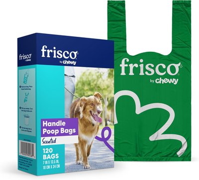 FRISCO Handle Dog Poop Bags, Scented 