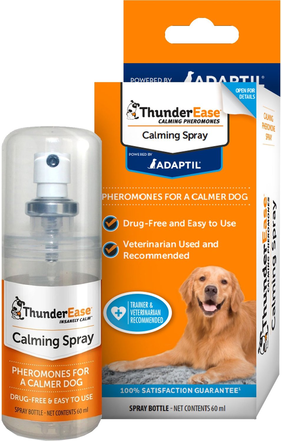 ThunderSpray Calming Spray for Dogs, 1oz bottle