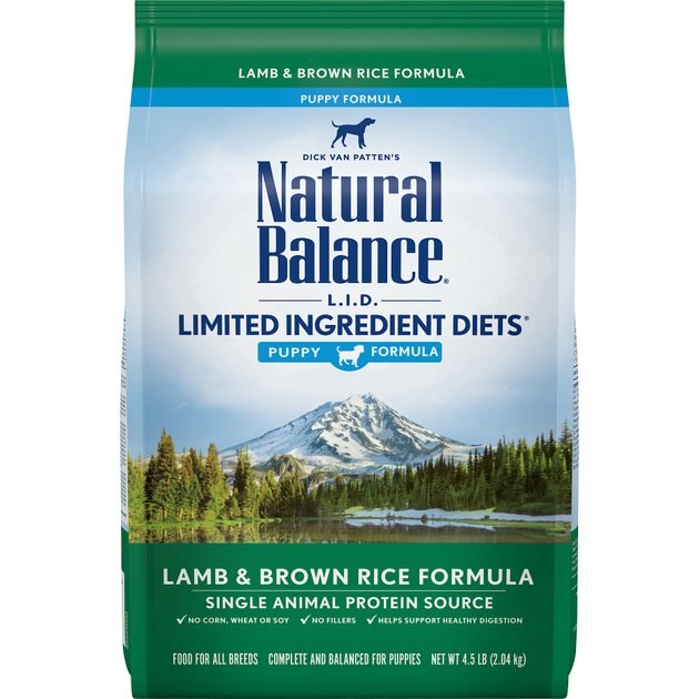 Natural Balance L.I.D. Limited Ingredient Diets Puppy Formula Lamb
