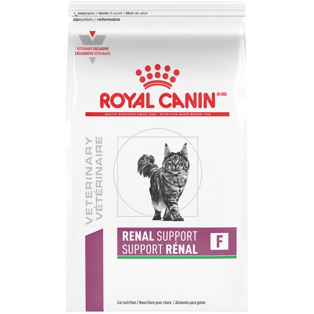Royal Canin Veterinary Diet Renal Support F Dry Cat Food, 6.6lb bag