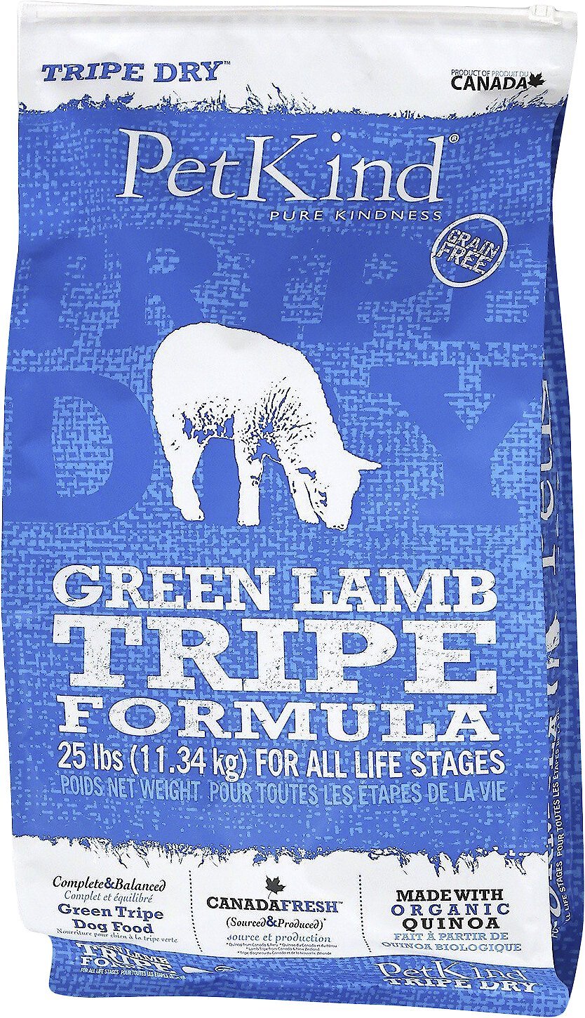 PETKIND Tripe Dry Green Lamb Tripe 