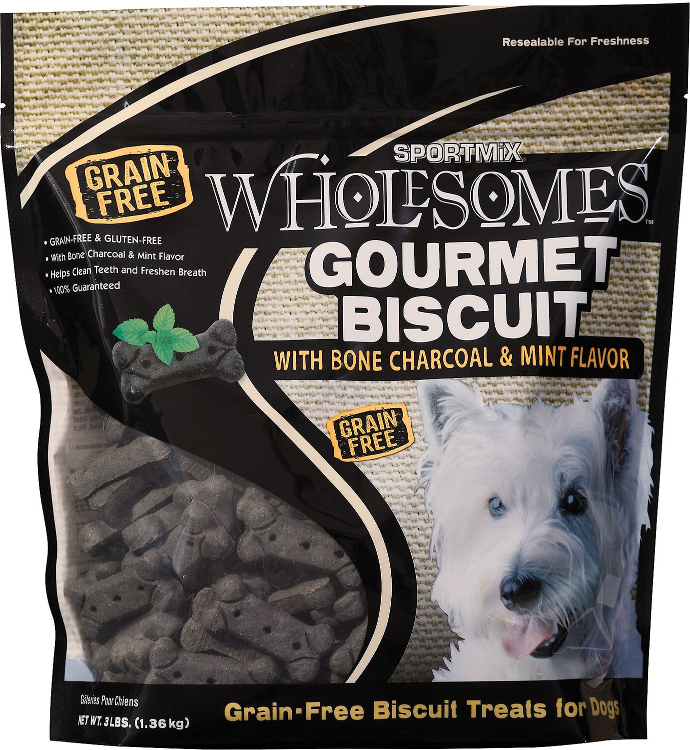 Mint Flavor Grain-Free Dog Treats 