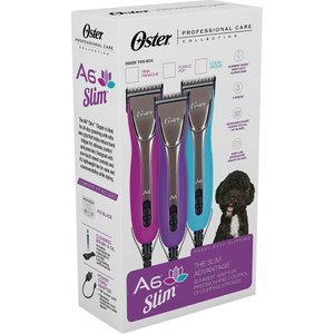 Oster A6 Slim 3-speed Pet Hair Grooming Clipper, Purple
