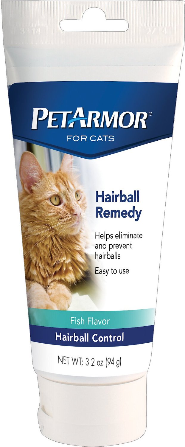 PetArmor Hairball Remedy Fish Flavor Hairball Control for Cats, 3.2oz