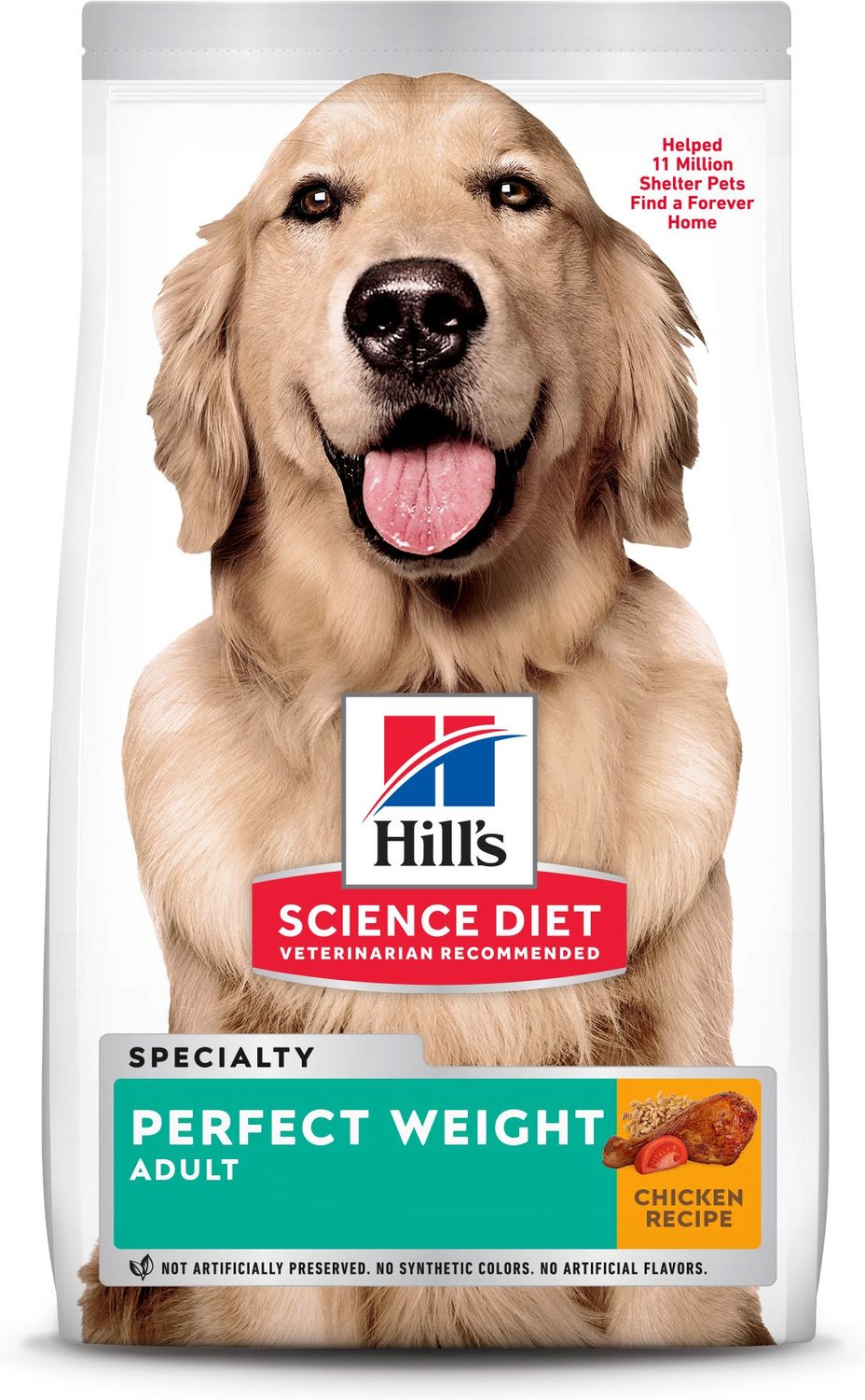 Hill's Science Diet Adult Perfect Weight Dry Dog Food, 28 ...