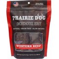 Prairie Dog Western Beef Jerky Dog Treats, 15-oz bag