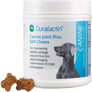 Duralactin Canine Joint Plus Soft Chew Dog Supplement, 60 count