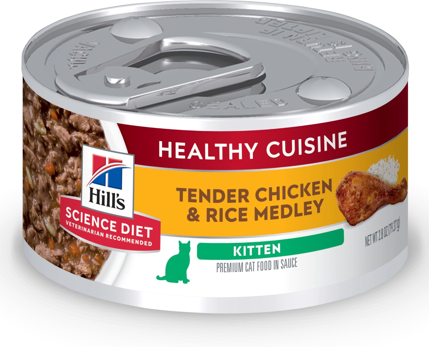Hill's Science Diet Kitten Healthy Cuisine Roasted Chicken & Rice