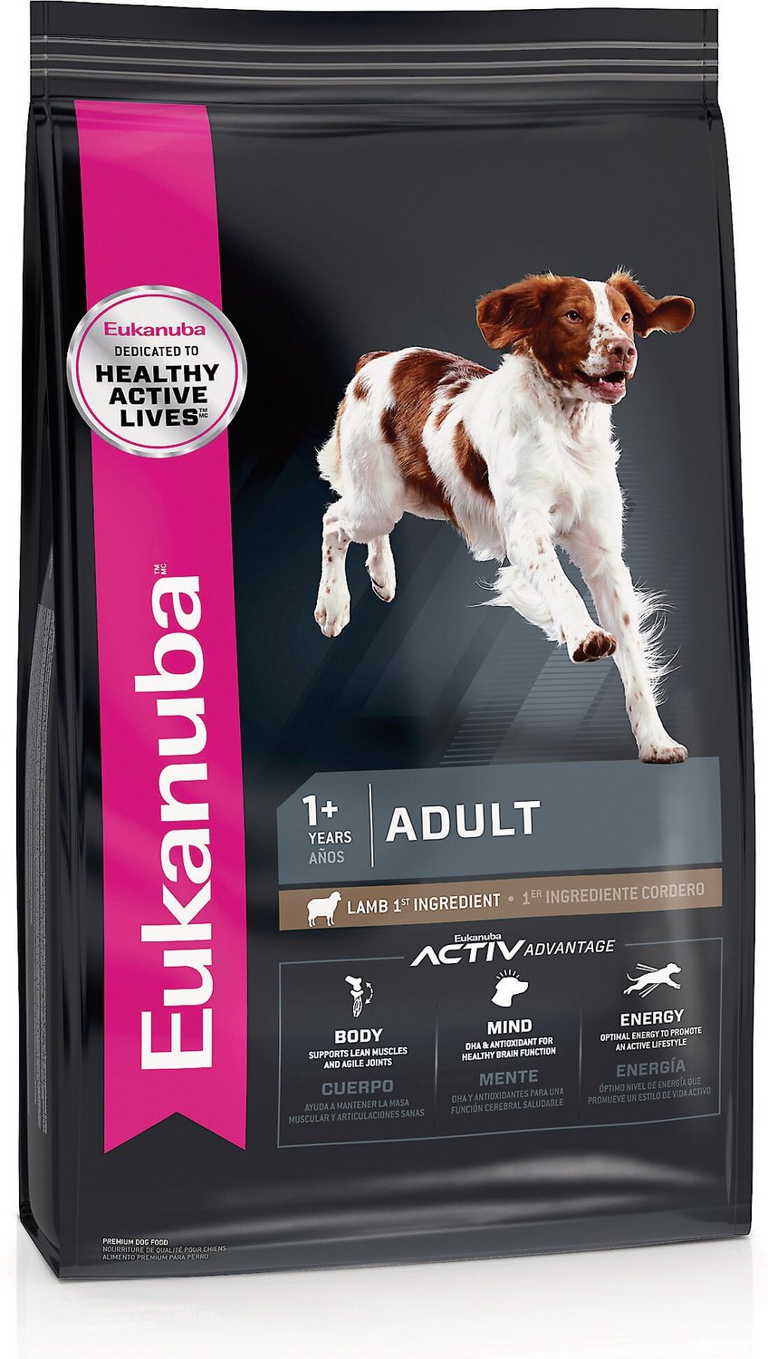 Eukanuba Adult Lamb & Rice Formula Dry Dog Food, 5lb bag