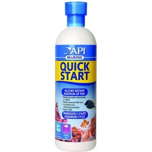 API Marine Quick Start Aquarium Water Conditioner, 16-oz bottle