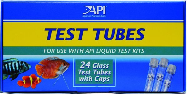 API Replacement Test Tubes for Aquarium Liquid Test Kits, 24 count slide 1 of 6