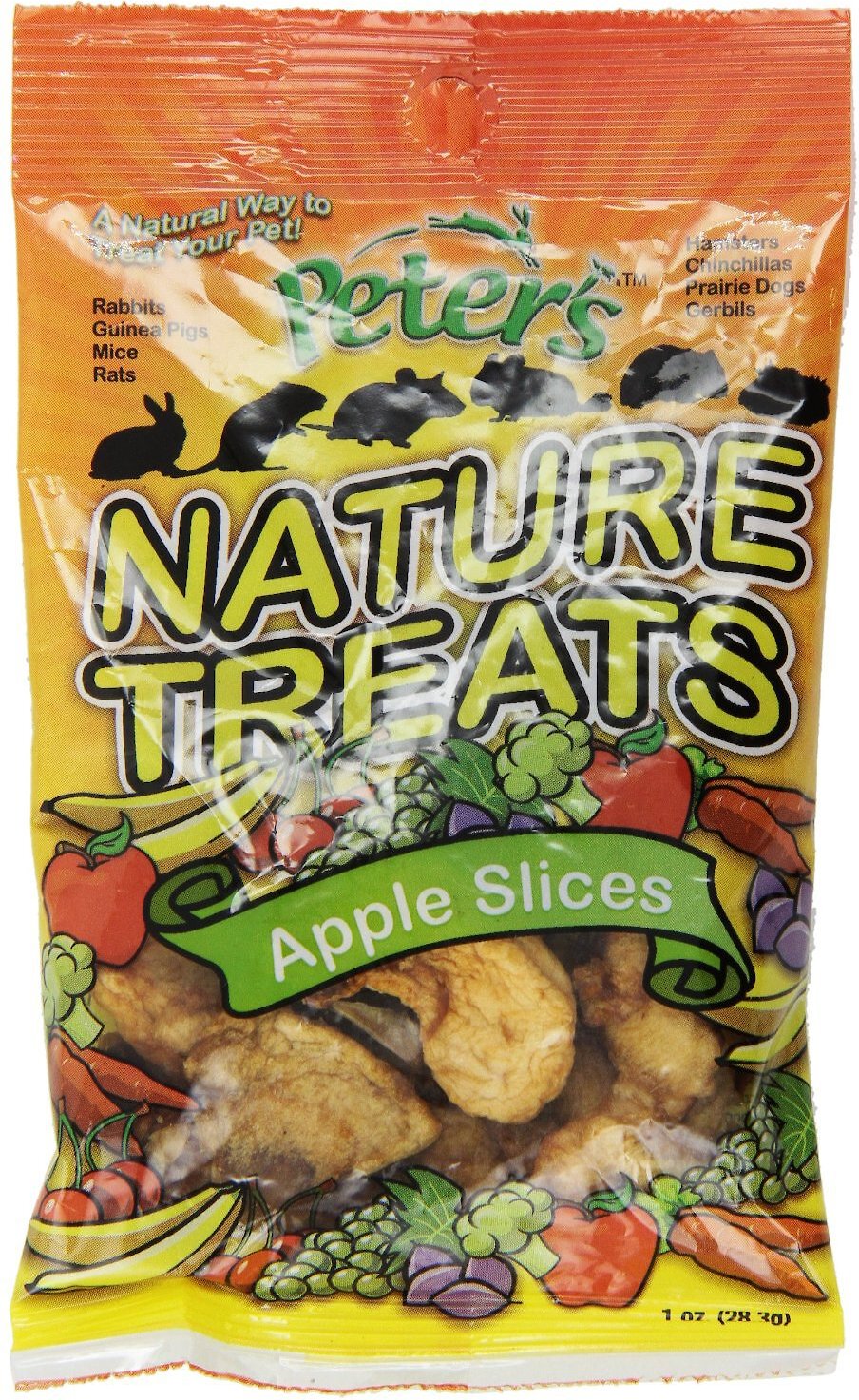 10. Peter’s Apple Slices Small Animal Nature Treats