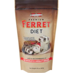 Marshall Premium Ferret Food, 22-oz bag