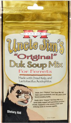 Marshall Uncle Jim's Original Duk Soup Mix Food Supplement & Dietary Aid for Ferrets, slide 1 of 1