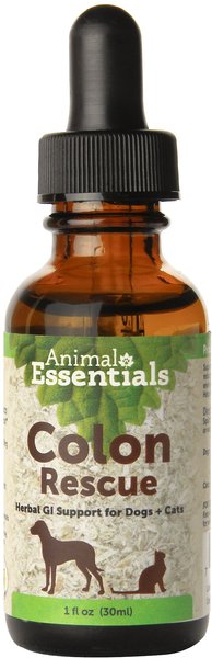 Animal Essentials Colon Rescue Herbal GI Support Dog & Cat Supplement, 1-oz bottle slide 1 of 4