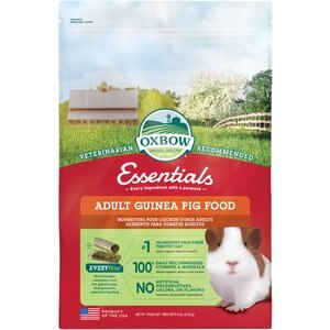 Oxbow Essentials Adult Guinea Pig Food All Natural Adult Guinea Pig Pellets, 10-lb bag