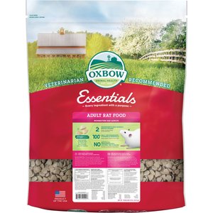 Oxbow Essentials Adult Rat Food All Natural Adult Rat Food  20-lb bag
