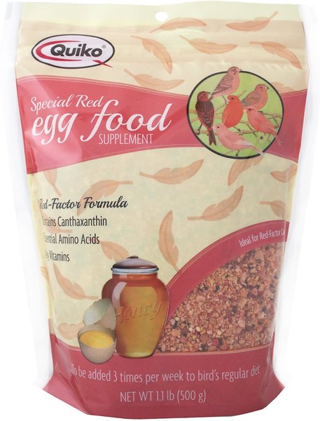 Quiko Special Red Egg Food Supplement for Red Factor Canaries, 1.1-lb bag slide 1 of 3