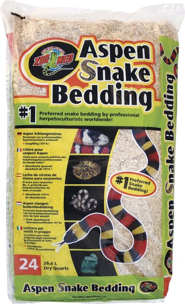 Zoo Med Aspen Snake Bedding, 24-qt bag slide 1 of 3