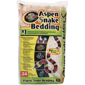 Zoo Med Aspen Snake Bedding, 24-qt bag