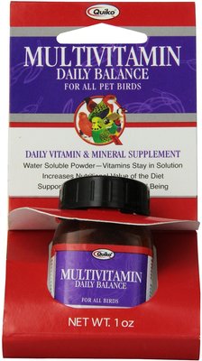 Quiko Multivitamin Daily Balance Supplement for Birds, slide 1 of 1
