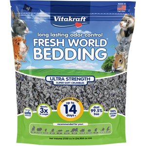 Vitakraft Fresh World Ultra Strength Small Animal Bedding, 35-L