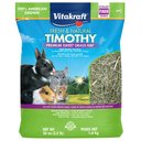Vitakraft Timothy Sweet Grass Hay Small Animal Food, 56-oz bag