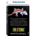 Exo Terra Calcium Powder Reptile & Amphibian Supplement, 3.2-oz box