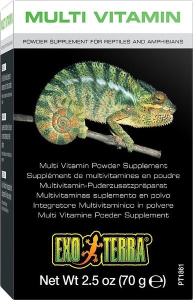 Exo Terra Multi Vitamin Reptile & Amphibian Supplement, 2.5-oz box slide 1 of 3