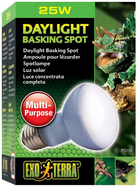 Exo Terra Daylight Basking Reptile Spot Lamp, 25-w bulb slide 1 of 3
