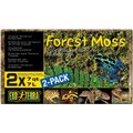 Exo Terra Forest Moss Tropical Terrarium Reptile Substrate, 7-qt, 2 count