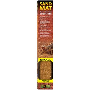 Exo Terra Sand Mat Desert Terrarium Reptile Substrate, 17-in