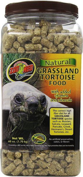 Zoo Med Natural Grassland Tortoise Food, 60-oz jar slide 1 of 5