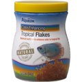Aqueon Color Enhancing Tropical Flakes Freshwater Fish Food, 2.29-oz jar