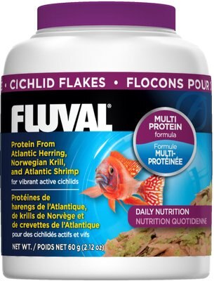 Fluval Cichlid Flakes Fish Food, slide 1 of 1