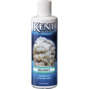 Kent Marine MicroVert Invertebrate Fine Filter Feeders Food, 8-oz bottle