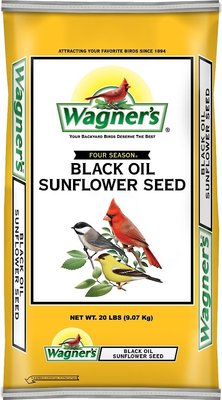 Wagner's Four Season 100% Black Oil Sunflower Seed Wild Bird Food, slide 1 of 1