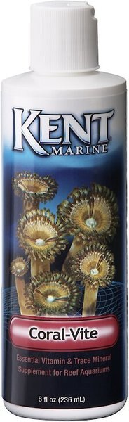 Kent Marine Coral-Vite Vitamin & Trace Mineral Reef Aquarium Supplement, 8-oz bottle slide 1 of 1