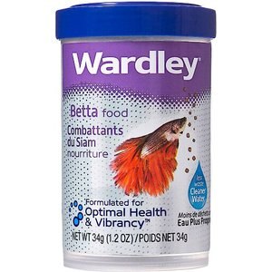 Wardley Betta Fish Food, 1.2-oz jar