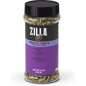 Zilla Aquatic Turtle Food, 6-oz bottle