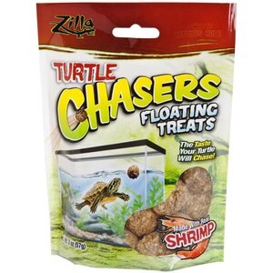 Zilla Turtle Chasers Floating Shrimp Turtle Treats, 2-oz bag