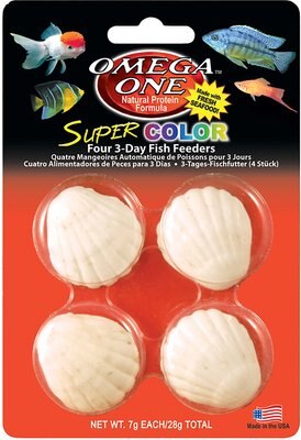 Omega One Super Color 3-Day Vacation Feeder Block Fish Food, slide 1 of 1