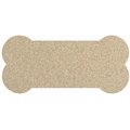 ORE Pet Recycled Rubber Natural Skinny Bone Placemat