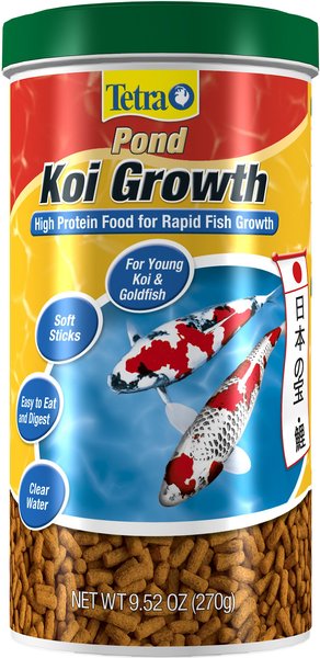 Tetra Pond Koi Growth High Protein Koi & Goldfish Food, 9.52-oz jar slide 1 of 6