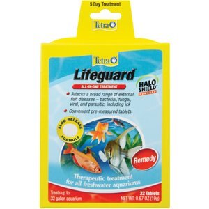 Tetra Lifeguard All-in-One Bacterial & Fungus Treatment, 32 count