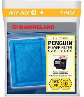 Marineland Bio-Wheel Penguin Rite-Size B Filter Cartridge, 1 count slide 1 of 3