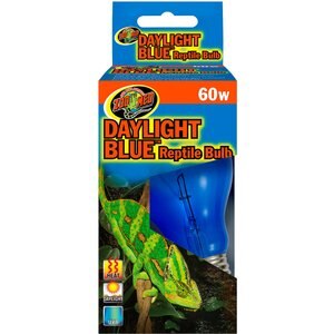 Zoo Med Daylight Blue Reptile Lamp, 60-Watt