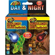 Zoo Med Daylight Blue & Nightlight Red Reptile Lamp
