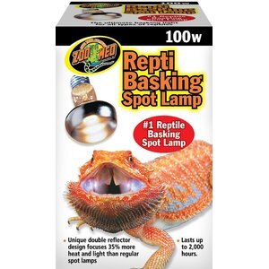 Zoo Med Repti Basking Reptile Spot Lamp, 100-watt