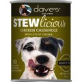 Dave's Pet Food Stewlicious Chicken Casserole Canned Dog Food, 13.2-oz, case of 12